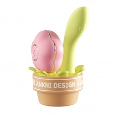 Ankni - Spring fafa Suction Vibrator (Chargeable - Green)