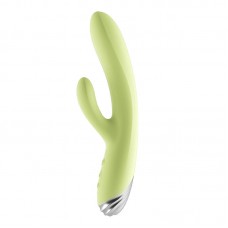 MizzZee - MiaoQu Dual Pleasure Vibrator (Chargeable - Green)