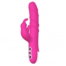 Khalifa - Y.love Rotation G-spot Vibrator Wand (Chargeable - Red Rose)
