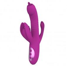 COCOO - The Ultimate Licking Thursting Vibrating Heating Wand (Chargeable - Purple)