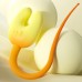 MizzZee - U-Shape Breast Clitoral Vibrator (Chargeable - Yellow)