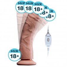 JEUSN - Twisting Rocking Vibration Version Dildo (USB Power Supply - L:23cm - D:4.5cm)