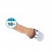 DIBE - Automatic Thrusting Heating Realistic Dildo Vibrator Sex Machine (L:11.5cm - D:3.5cm)