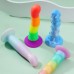 MizzZee - Liquid Silicone Fantasy Color Series Dildo (L:18cm - D:3.3cm)