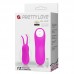 PRETTY LOVE - Bunny Clitoral Vibrating Egg (Battery - Purple)