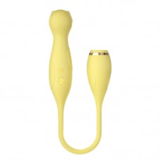 LILO - Cute Cat Dual-Head Vibrating Massager (Chargeable - Yellow) LILO - Cute Cat Dual-Head Vibrating Massager (Chargeable - Yellow)