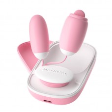 LILO - Magic Box B Tongue Licking Dual Vibrating Eggs (Chargeable - Pink) LILO - Magic Box B Tongue Licking Dual Vibrating Eggs (Chargeable - Pink)
