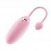 MizzZee - Single-Layer Silicone Wireless Remote Egg (Chargeable - Pink)