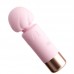 MizzZee - Mini Ice Cream AV Stick Heating Vibrator (Chargeable - Pink)