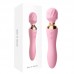 MizzZee - Dual-Head Vibrators Wand (Chargeable - Pink)