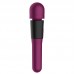 Harley - Dual-Headed AV LCD Screen Heating AV Vibrator Wand (Chargeable - Purple)