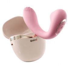 MizzZee - Spring Embrace Vibration Suction Wearable (Smart APP Model - Pink)