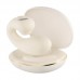 MizzZee - Naughty Whale Suction Wearable Vibrators (Chargeable - Beige)