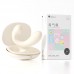 MizzZee - Naughty Whale Suction Wearable Vibrators (Chargeable - Beige)