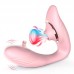 MAN NUO - BECKY Suction Vibrating Wireless Remote Wearable (Chargeable - Pink)