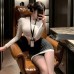 FEE ET MOI - Office Seduction Desire Secretary Set (White - Black) FEE ET MOI - Office Seduction Desire Secretary Set (White - Black)