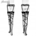 FEE ET MOI One-piece Garter Thigh High Stockings (Black) FEE ET MOI One-piece Garter Thigh High Stockings (Black)