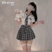 FEE ET MOI College Style JK Uniform Suit (Black - White) FEE ET MOI College Style JK Uniform Suit (Black - White)