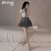 FEE ET MOI College Style JK Uniform Suit (Black - White) FEE ET MOI College Style JK Uniform Suit (Black - White)