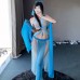 FEE ET MOI - Sexy Classical Style Sheer Tassel (Blue)