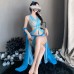 FEE ET MOI - Sexy Classical Style Sheer Tassel (Blue)