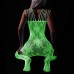 FEE ET MOI - Glow In The Dark Fishnet Bodystocking Dress (7481)
