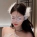 FEE ET MOI - French Elegant Sheer Lace Eye Mask (White) FEE ET MOI - French Elegant Sheer Lace Eye Mask (White)