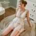 FEE ET MOI Sexy Backless Lace Seethrough Body Sleepwear (White) FEE ET MOI Sexy Backless Lace Seethrough Body Sleepwear (White)