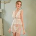 FEE ET MOI Sexy Backless Lace Seethrough Body Sleepwear (White) FEE ET MOI Sexy Backless Lace Seethrough Body Sleepwear (White)