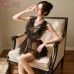 FEE ET MOI Sexy Lace Angel Wings Seethrough Body Sleepwear (Black)